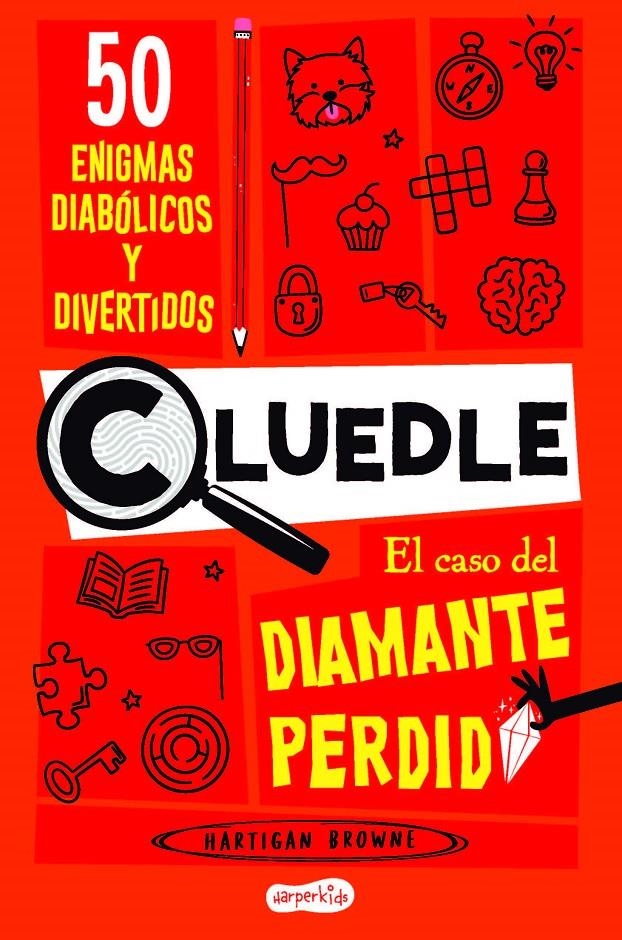 CLUEDLE Nº01: EL CASO DEL DIAMANTE PERDIDO [RUSTICA] | BROWNE, HARTIGAN | Akira Comics  - libreria donde comprar comics, juegos y libros online