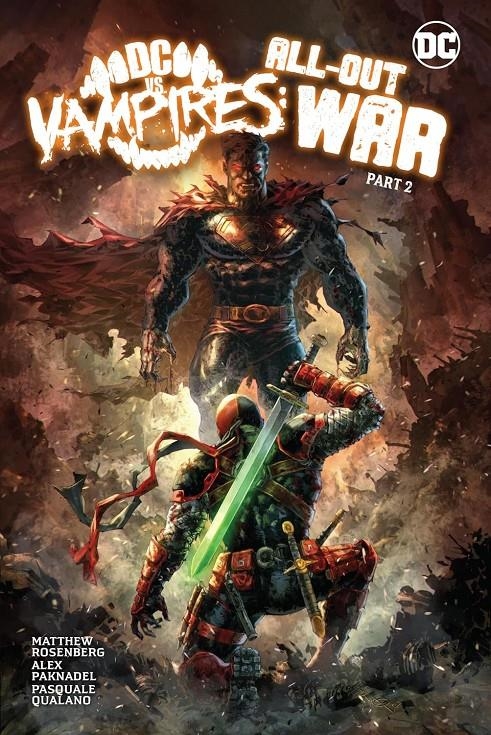 DC VS VAMPIRES VOL.2: ALL-OUT WAR (EN INGLES) [CARTONE] | ROSENBERG, MATTHEW / PAKNADEL, ALEX | Akira Comics  - libreria donde comprar comics, juegos y libros online