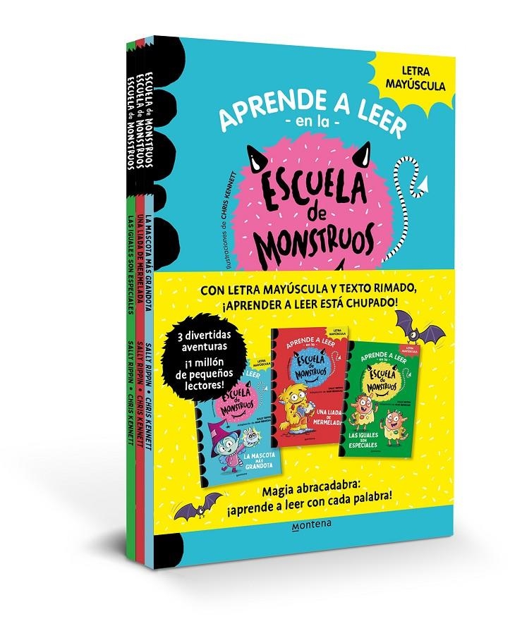 APRENDE A LEER EN LA ESCUELA DE MONSTRUOS (PACK CON LOS LIBROS 1, 2 Y 3) [RUSTICA] | RIPPIN, SALLY / BENEGAS, MAR | Akira Comics  - libreria donde comprar comics, juegos y libros online