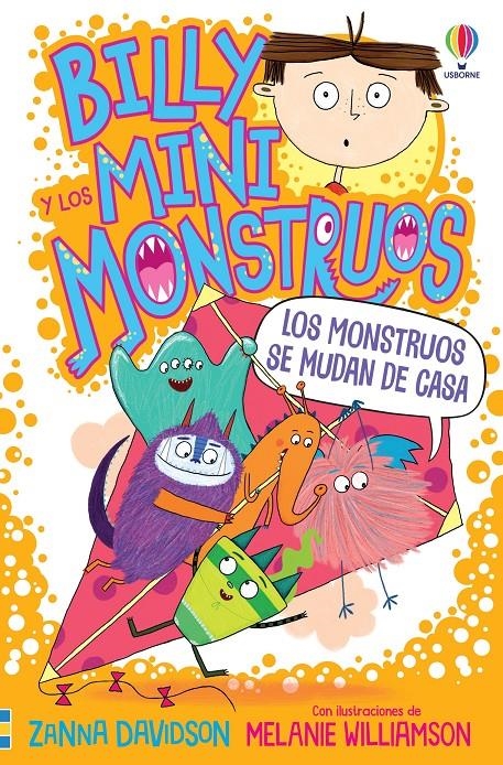 BILLY Y LOS MINI MONSTRUOS Nº06: LOS MONSTRUOS SE MUDAN DE CASA [RUSTICA] | DAVIDSON, SUSANNA | Akira Comics  - libreria donde comprar comics, juegos y libros online