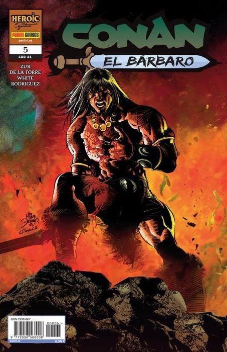 CONAN EL BARBARO Nº21 / Nº05 [GRAPA] | Akira Comics  - libreria donde comprar comics, juegos y libros online