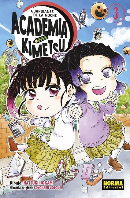 GUARDIANES DE LA NOCHE: ACADEMIA KIMETSU Nº03 [RUSTICA] | GOTOUGE, KOYOHARU | Akira Comics  - libreria donde comprar comics, juegos y libros online