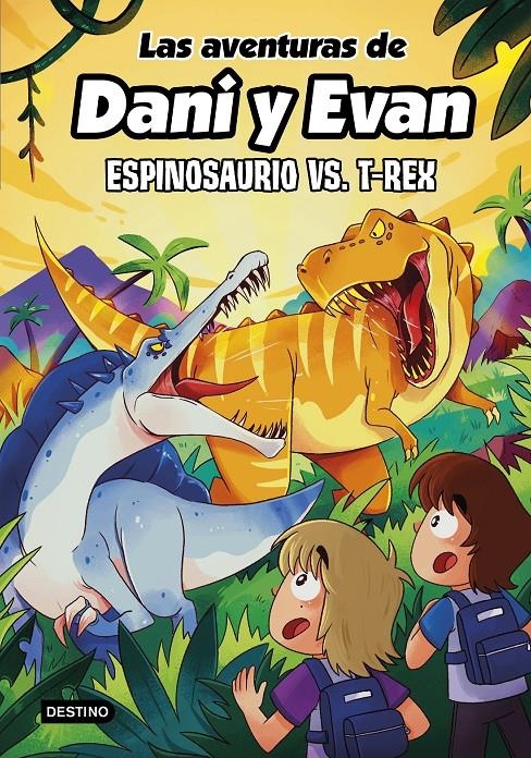 AVENTURAS DE DANI Y EVAN, LAS Nº10: ESPINOSAURIO VS T-REX [CARTONE] | Akira Comics  - libreria donde comprar comics, juegos y libros online