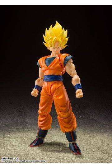 DRAGONBALL Z: FIGURA SUPER SAIYAN FULL POWER SON GOKU (S.H. FIGUARTS) 14 CM PVC [CAJA] | Akira Comics  - libreria donde comprar comics, juegos y libros online