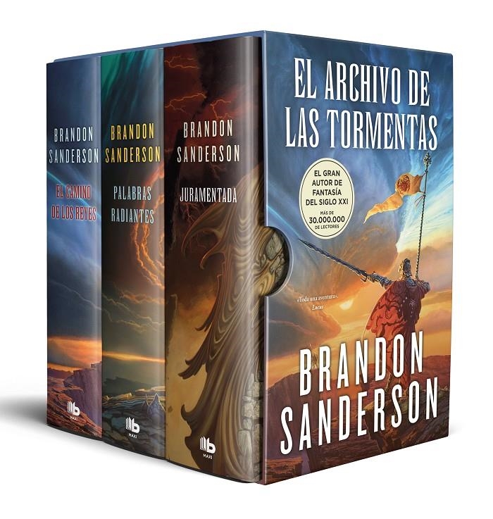 ARCHIVO DE LAS TORMENTAS, EL (ESTUCHE) [RUSTICA] | SANDERSON, BRANDON | Akira Comics  - libreria donde comprar comics, juegos y libros online