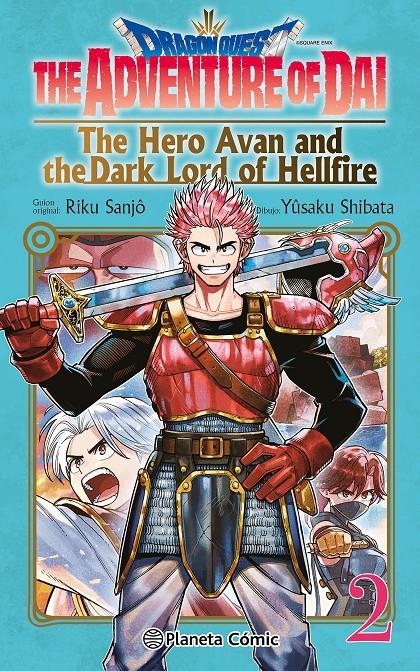 DRAGON QUEST ADVENTURE OF DAI: THE HERO AVAN AND THE DARK LORD OF HELLFIRE Nº02 [RUSTICA] | SANJO, RIKU / SHIBATA, YUSAKU | Akira Comics  - libreria donde comprar comics, juegos y libros online