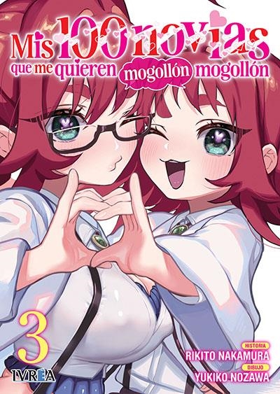 MIS 100 NOVIAS QUE ME QUIEREN MOGOLLON MOGOLLON Nº03 [RUSTICA] | NAKAMURA, RIKITO /  NOZAWA, YUKIKO | Akira Comics  - libreria donde comprar comics, juegos y libros online