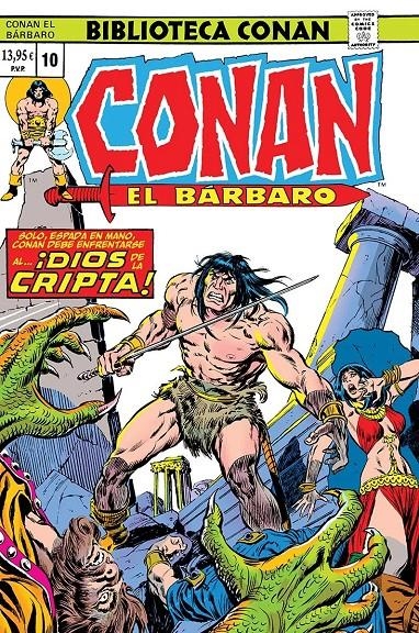 BIBLIOTECA MARVEL: CONAN EL BARBARO Nº10 (1975 / 52-57 USA) [RUSTICA] | Akira Comics  - libreria donde comprar comics, juegos y libros online