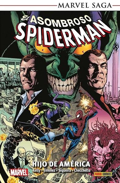 MARVEL SAGA TPB: SPIDERMAN VOLUMEN 22, HIJO DE AMERICA [RUSTICA] | Akira Comics  - libreria donde comprar comics, juegos y libros online