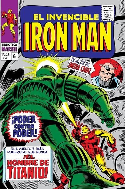 BIBLIOTECA MARVEL: EL INVENCIBLE IRON MAN Nº06 (1967 / 86-94 USA) [RUSTICA] | LEE, STAN / HECK, DON | Akira Comics  - libreria donde comprar comics, juegos y libros online