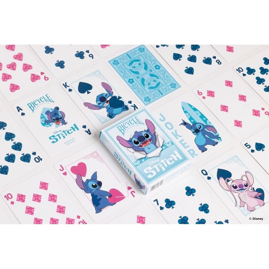 BARAJA NAIPES BICYCLE DISNEY STITCH [JUEGO] | Akira Comics  - libreria donde comprar comics, juegos y libros online