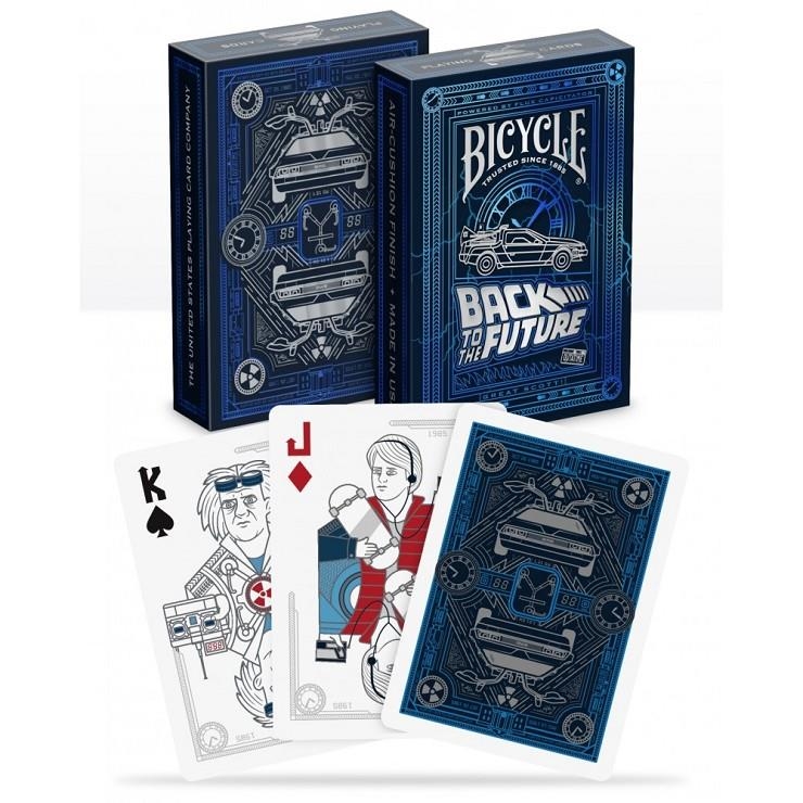 BARAJA NAIPES BICYCLE BACK TO THE FUTURE [JUEGO] | Akira Comics  - libreria donde comprar comics, juegos y libros online