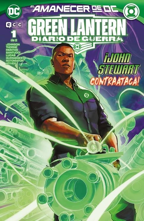 GREEN LANTERN: DIARIO DE GUERRA Nº01 (1 DE 2) EL AMANECER DE DC [RUSTICA] | KENNEDY JOHNSON,PHILLIP / THORNE,GEOFFREY | Akira Comics  - libreria donde comprar comics, juegos y libros online