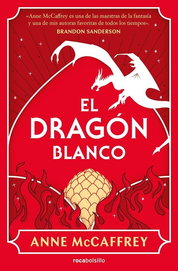 DRAGON BLANCO, EL (DRAGONRIDERS OF PERN 3) [BOLSILLO] | MCCAFFREY, ANNE | Akira Comics  - libreria donde comprar comics, juegos y libros online