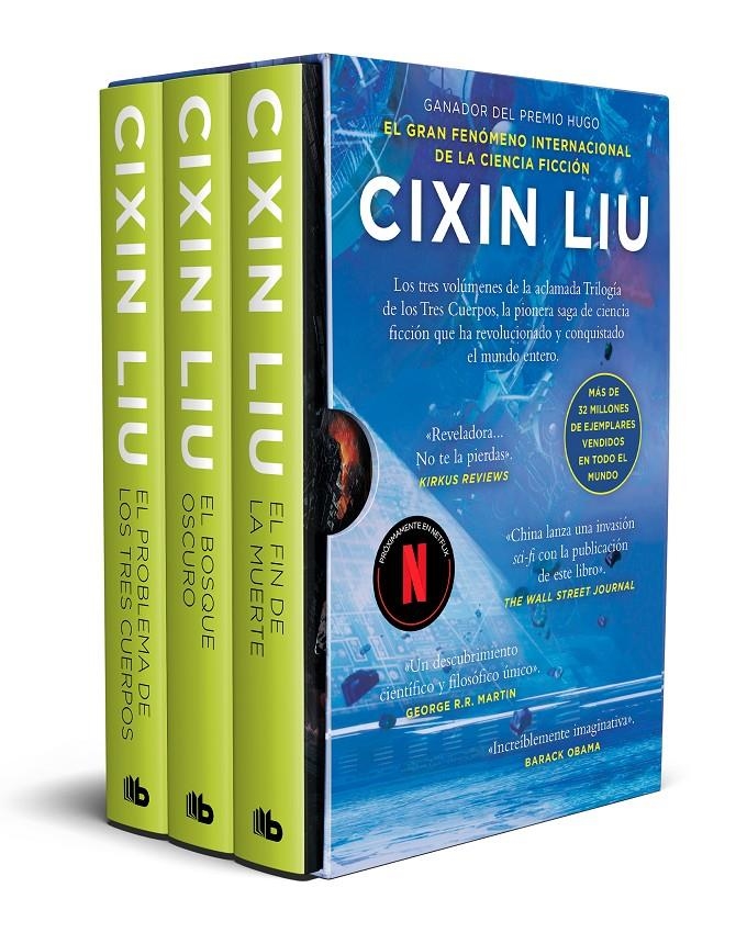 TRILOGIA DE LOS TRES CUERPOS (ESTUCHE) [BOLSILLO] | LIU, CIXIN | Akira Comics  - libreria donde comprar comics, juegos y libros online