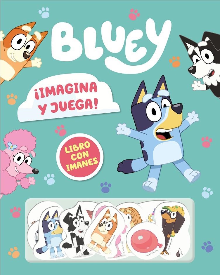 BLUEY: ¡IMAGINA Y JUEGA! (LIBRO CON IMANES) [CARTONE] | Akira Comics  - libreria donde comprar comics, juegos y libros online