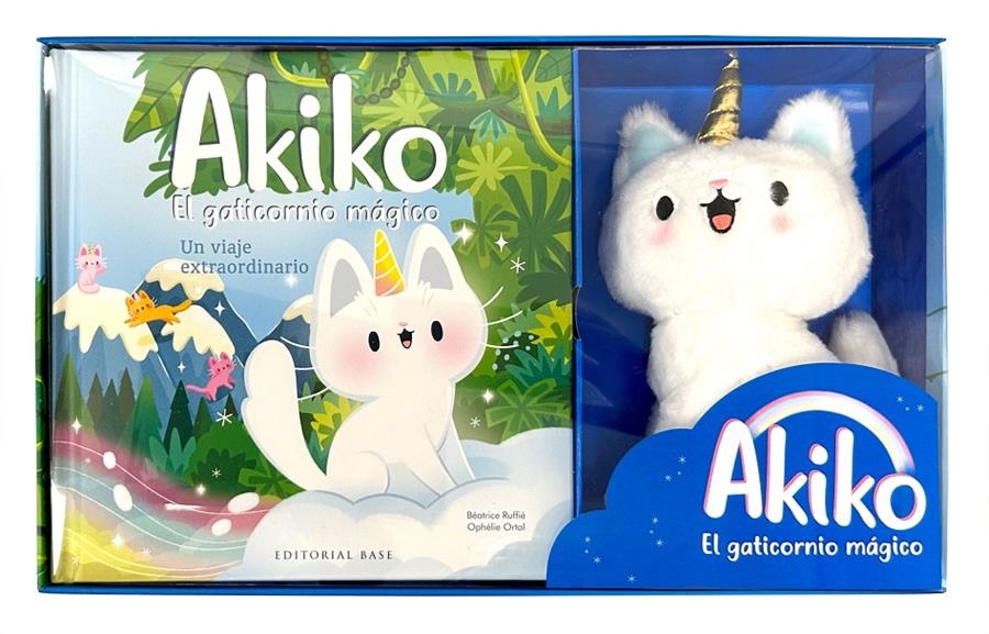 AKIKO: EL GATICORNIO MAGICO [CARTONE] | RUFFIE, BEATRICE / ORTAL, ORPHELIE | Akira Comics  - libreria donde comprar comics, juegos y libros online