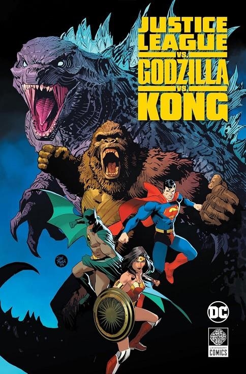 JUSTICE LEAGUE VS. GODZILLA VS. KONG (EN INGLES) [CARTONE] | BUCCELLATO, BRIAN / DUCE, CHRISTIAN | Akira Comics  - libreria donde comprar comics, juegos y libros online