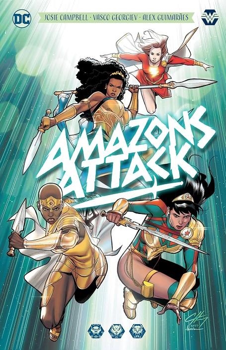 AMAZONS ATTACK (EN INGLES) [RUSTICA] | CAMPBELL, JOSIE / GEORGIEV, VASCO | Akira Comics  - libreria donde comprar comics, juegos y libros online