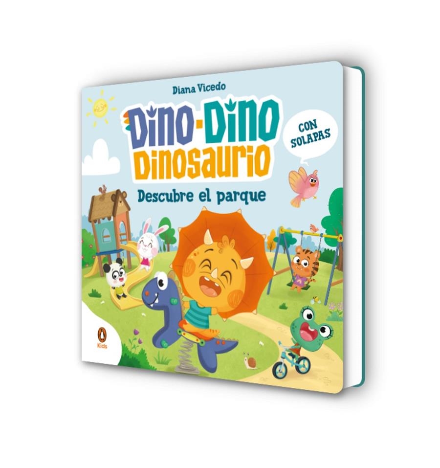 DINO-DINO DINOSAURIO DESCUBRE EL PARQUE [CARTONE] | VICEDO, DIANA | Akira Comics  - libreria donde comprar comics, juegos y libros online