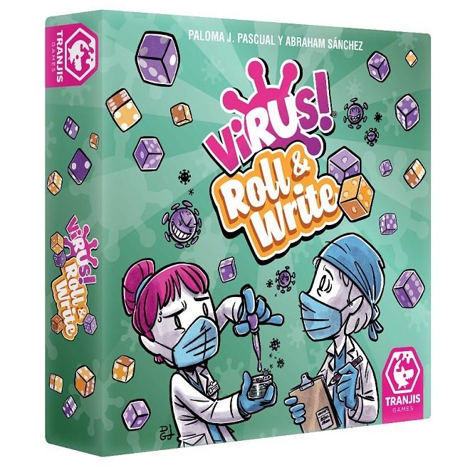 VIRUS! ROLL & WRITE [JUEGO] | Akira Comics  - libreria donde comprar comics, juegos y libros online