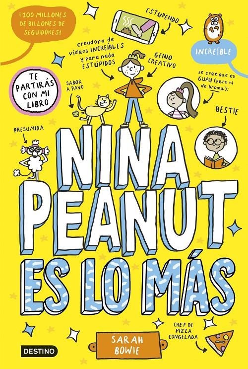 NINA PEANUT Nº01: NINA PEANUT ES LO MAS [CARTONE] | BOWIE, SARAH | Akira Comics  - libreria donde comprar comics, juegos y libros online