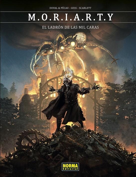 MORIARTY: EL LADRON DE LAS MIL CARAS [CARTONE] | DUVAL / PECAU / GESS / SCARLETT | Akira Comics  - libreria donde comprar comics, juegos y libros online