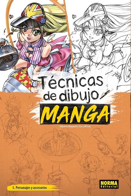 TECNICAS DE DIBUJO MANGA VOL.05: PERSONAJES Y ACCESORIOS[RUSTICA] | HAYASHI / MATSUMOTO | Akira Comics  - libreria donde comprar comics, juegos y libros online