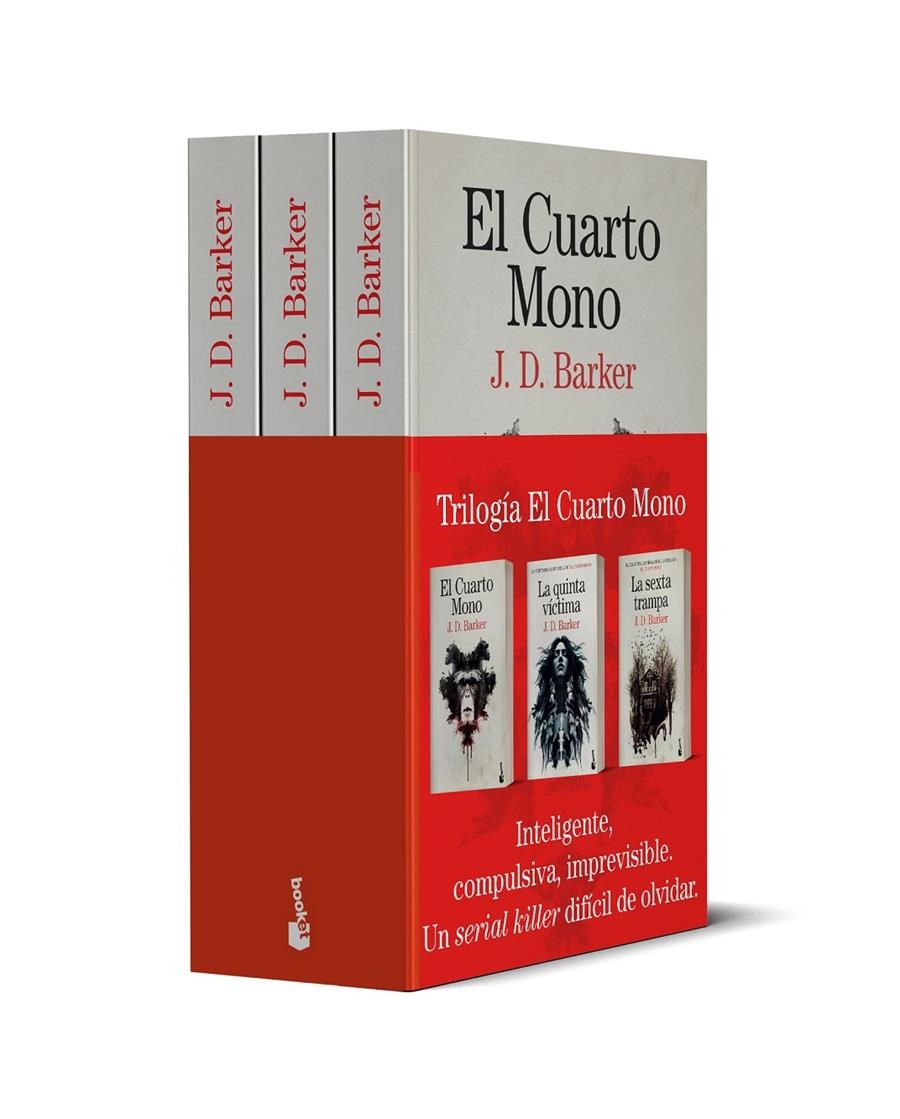 CUARTO MONO, EL (PACK TRILOGIA) [BOLSILLO] | BARKER, J.D. | Akira Comics  - libreria donde comprar comics, juegos y libros online