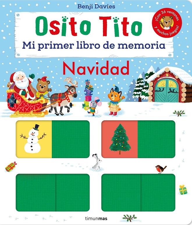 OSITO TITO: NAVIDAD (MI PRIMER LIBRO DE MEMORIA) [CARTONE] | DAVIES, BENJI | Akira Comics  - libreria donde comprar comics, juegos y libros online