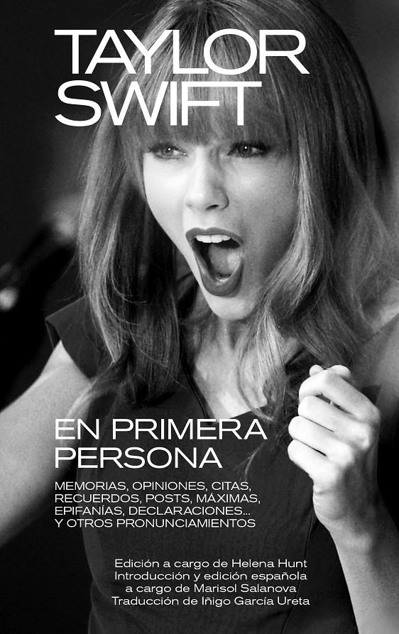 TAYLOR SWIFT: EN PRIMERA PERSONA [CARTONE] | Akira Comics  - libreria donde comprar comics, juegos y libros online