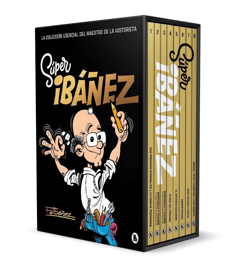 SUPER IBAÑEZ: LA COLECCION ESENCIAL DEL MAESTRO DE LA HISTORIETA [PACK CARTONE] | IBÁÑEZ, FRANCISCO | Akira Comics  - libreria donde comprar comics, juegos y libros online