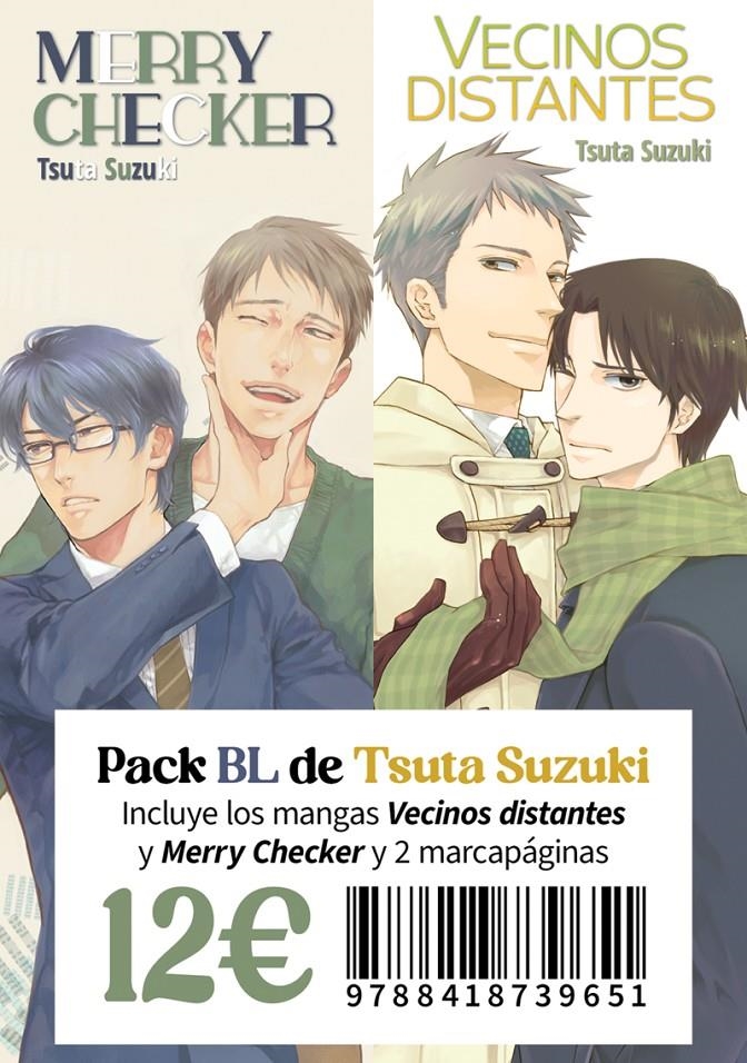 PACK TSUTA SUZUKI (MERRY CHECKER / ECINOS DISTANTES) [RUSTICA] | SUZUKI, TSUTA | Akira Comics  - libreria donde comprar comics, juegos y libros online