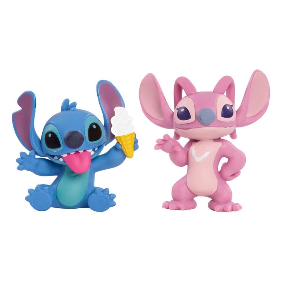 LILO & STITCH: PACK DE 2 MINIFIGURAS ANGEL & STITCH 7 CM PVC [BLISTER] | Akira Comics  - libreria donde comprar comics, juegos y libros online