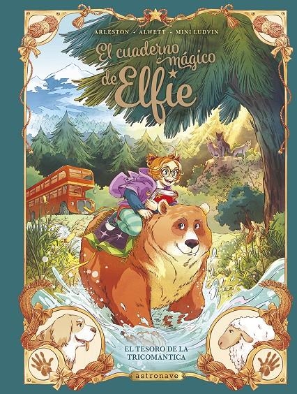 CUADERNO MAGICO DE ELFIE VOL.4: EL TESORO DE LA TRICOMANTICA [CARTONE] | ALWETT, AUDREY / ARLESTON, CHRISTOPHE | Akira Comics  - libreria donde comprar comics, juegos y libros online