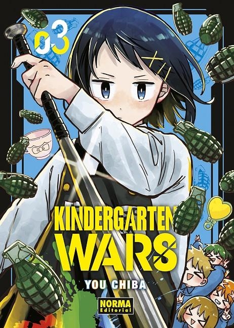 KINDERGARTEN WARS Nº03 [RUSTICA] | CHIBA, YOU | Akira Comics  - libreria donde comprar comics, juegos y libros online