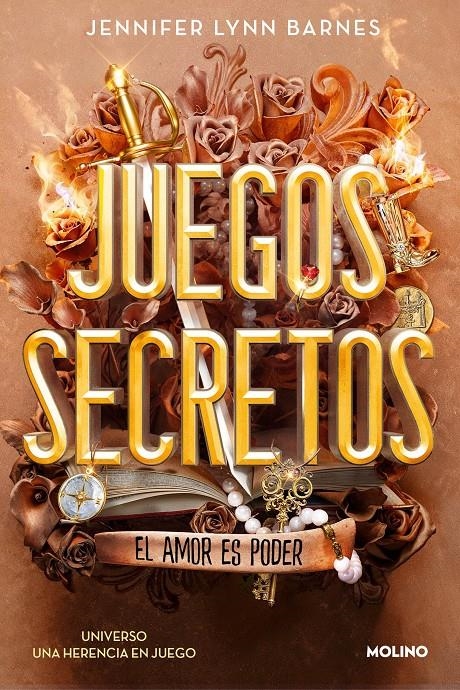 JUEGOS SECRETOS: EL AMOR ES PODER (UNIVERSO UNA HERENCIA EN JUEGO) [RUSTICA] | BARNES, JENNIFER LYNN | Akira Comics  - libreria donde comprar comics, juegos y libros online