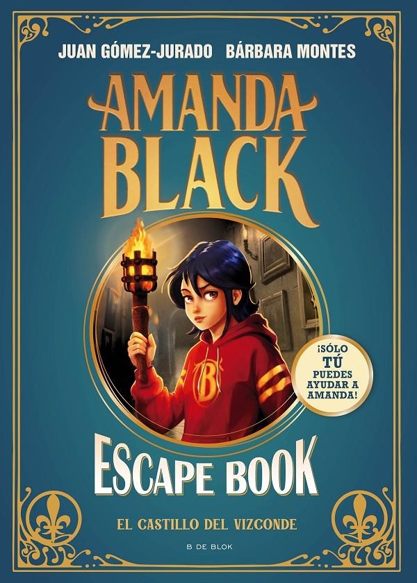 AMANDA BLACK ESCAPE BOOK: EL CASTILLO DEL VIZCONDE [RUSTICA] | GOMEZ-JURADO, JUAN / MONTES, BARBARA | Akira Comics  - libreria donde comprar comics, juegos y libros online