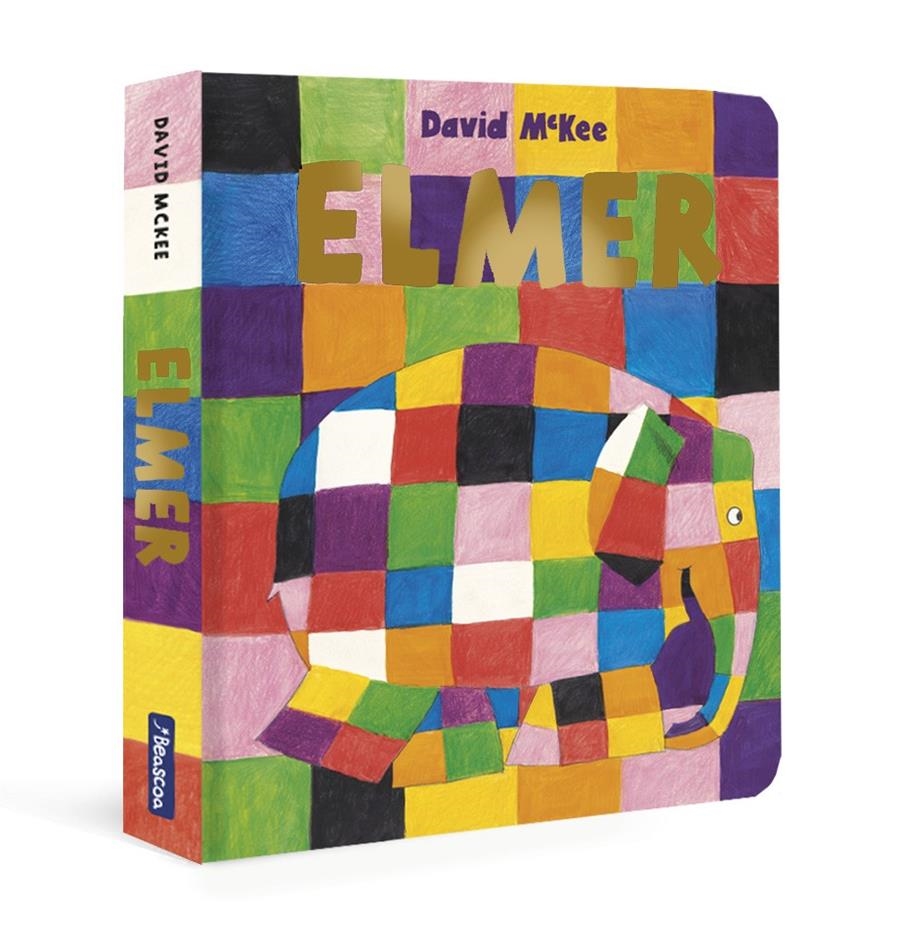 ELMER (LIBRO DE CARTON) [CARTONE] | MCKEE, DAVID | Akira Comics  - libreria donde comprar comics, juegos y libros online