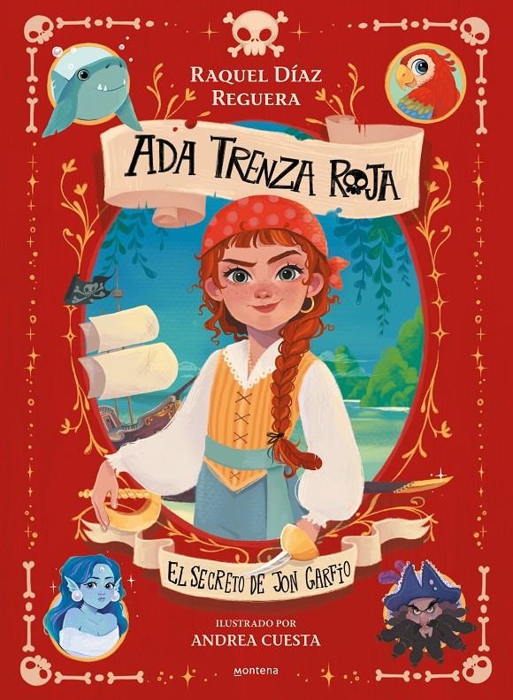 ADA TRENZA ROJA VOL.1:  EL SECRETO DE JON GARFIO [CARTONE] | DIAZ REGUERA, RAQUEL / CUESTA, ANDREA | Akira Comics  - libreria donde comprar comics, juegos y libros online