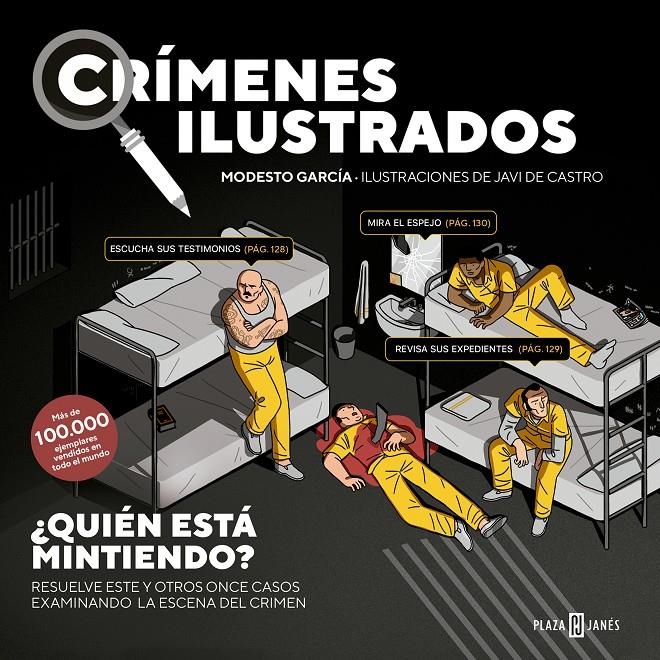 CRIMENES ILUSTRADOS: ¿QUIEN ESTA MINTIENDO? [CARTONE] | GARCIA, MODESTO / DE CASTRO, JAVI | Akira Comics  - libreria donde comprar comics, juegos y libros online