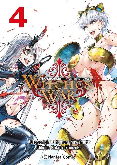 WITCHES WAR: LA GRAN GUERRA ENTRE BRUJAS Nº04 [RUSTICA] | KAWAMOTO, HOMURA / SHIOZUKA, MAKOTO | Akira Comics  - libreria donde comprar comics, juegos y libros online