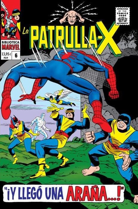 BIBLIOTECA MARVEL: LA PATRULLA X VOL.06 (1967 / 30-35 USA) [RUSTICA] | Akira Comics  - libreria donde comprar comics, juegos y libros online