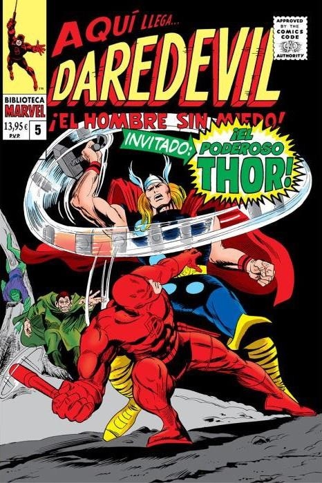 BIBLIOTECA MARVEL: DAREDEVIL Nº05 (1967 / 25-30 USA) [RUSTICA] | Akira Comics  - libreria donde comprar comics, juegos y libros online