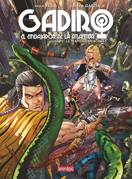 GADIRO EL EMBAJADOR DE LA ATLANTIDA VOL.2: LA SERPIENTE DE BOREAS [CARTONE] | VEIGA, MANUEL / M. GARCIA, ADRIAN | Akira Comics  - libreria donde comprar comics, juegos y libros online