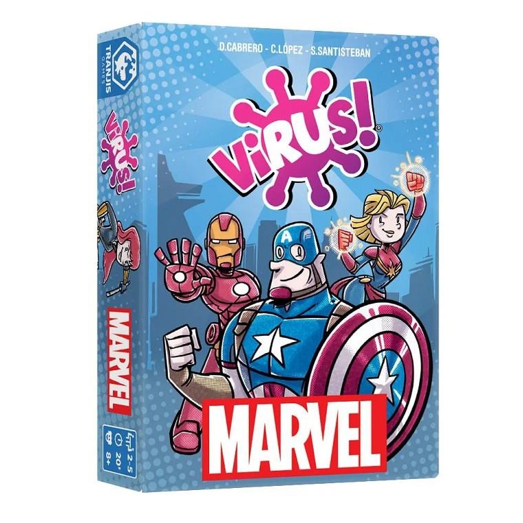 VIRUS! MARVEL [JUEGO] | Akira Comics  - libreria donde comprar comics, juegos y libros online