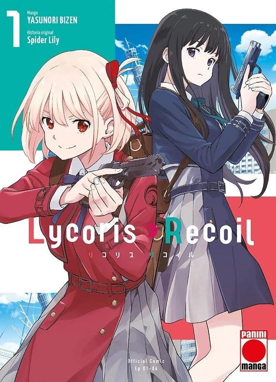 LYCORIS RECOIL Nº1 [RUSTICA] | LILY, SPIDER /  BIZEN, YASUNORI | Akira Comics  - libreria donde comprar comics, juegos y libros online