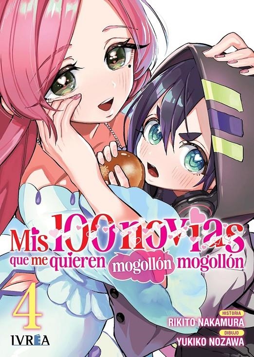 MIS 100 NOVIAS QUE ME QUIEREN MOGOLLON MOGOLLON Nº04 [RUSTICA] | NAKAMURA, RIKITO /  NOZAWA, YUKIKO | Akira Comics  - libreria donde comprar comics, juegos y libros online