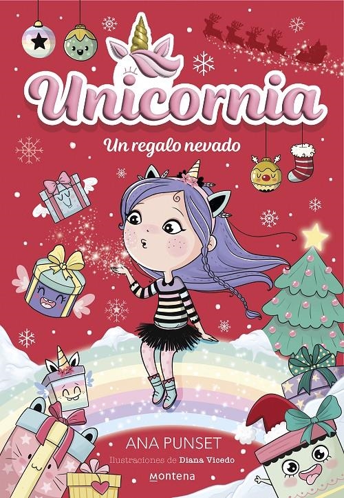 UNICORNIA Nº11: UN REGALO NEVADO [RUSTICA] | PUNSET, ANA / VICEDO, DIANA | Akira Comics  - libreria donde comprar comics, juegos y libros online