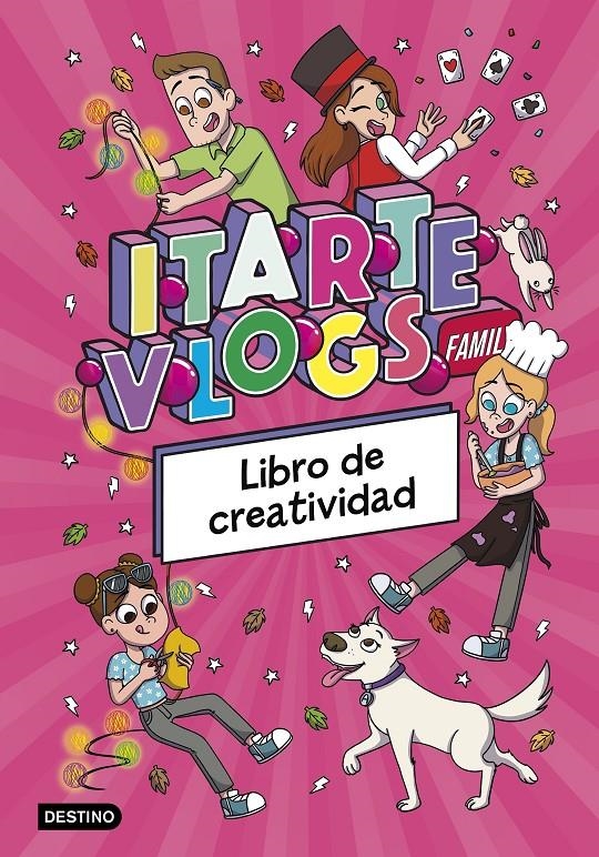 ITARTE VLOGS FAMILY: LIBRO DE CREATIVIDAD [CARTONE] | ITARTE | Akira Comics  - libreria donde comprar comics, juegos y libros online